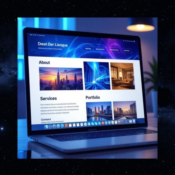 5 page HTML website package