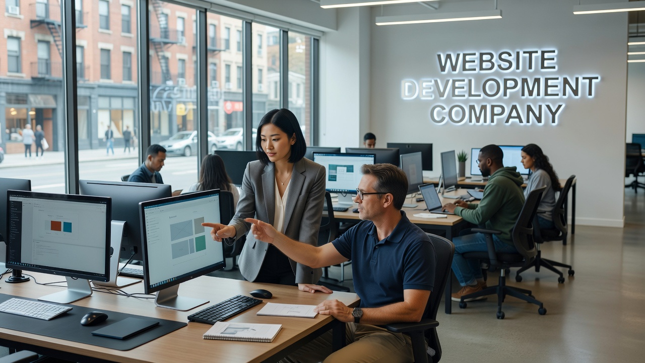 Website development company near me